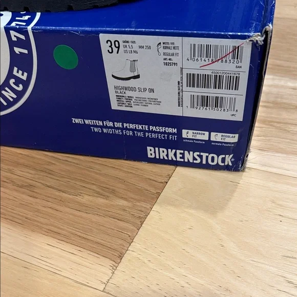 Birkenstock Black Leather Ankle Boots - NIB - Picture 12 of 12